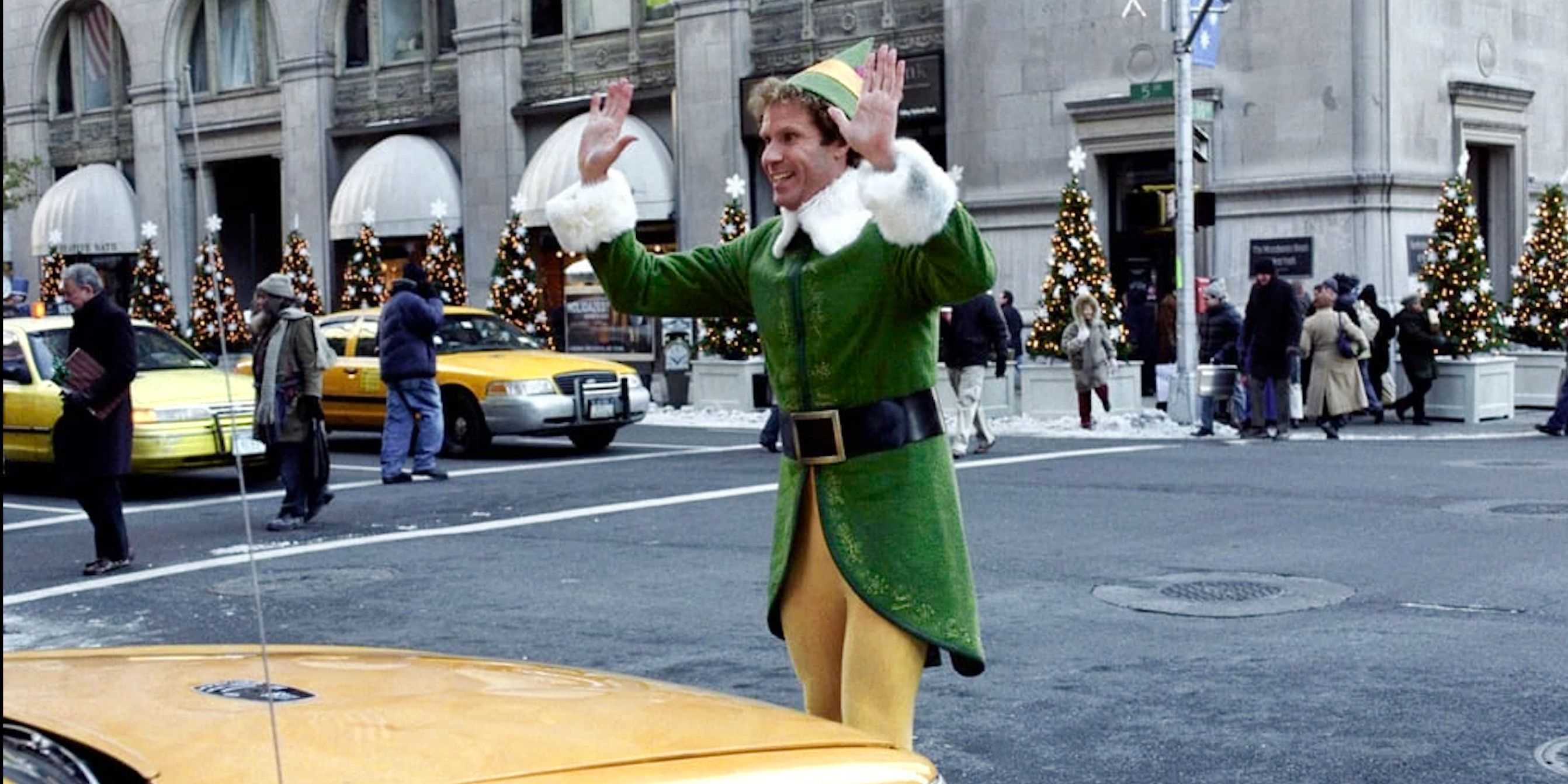Will Ferrell as Buddy Hobbs in NYC in Elf
