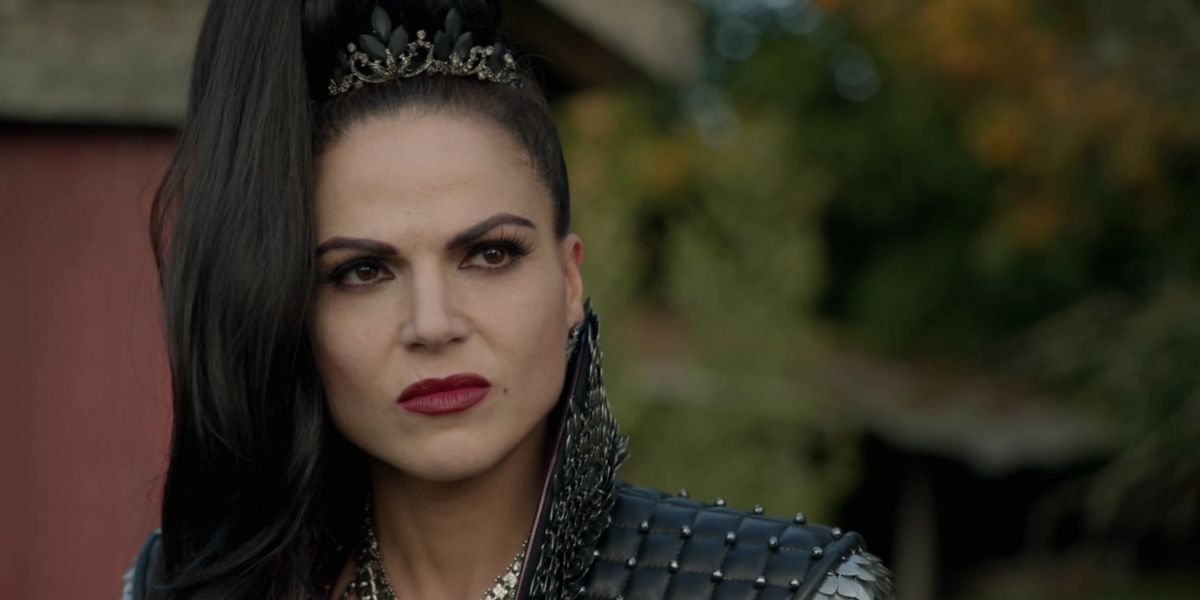 Lana Parrilla as the Evil Queen.