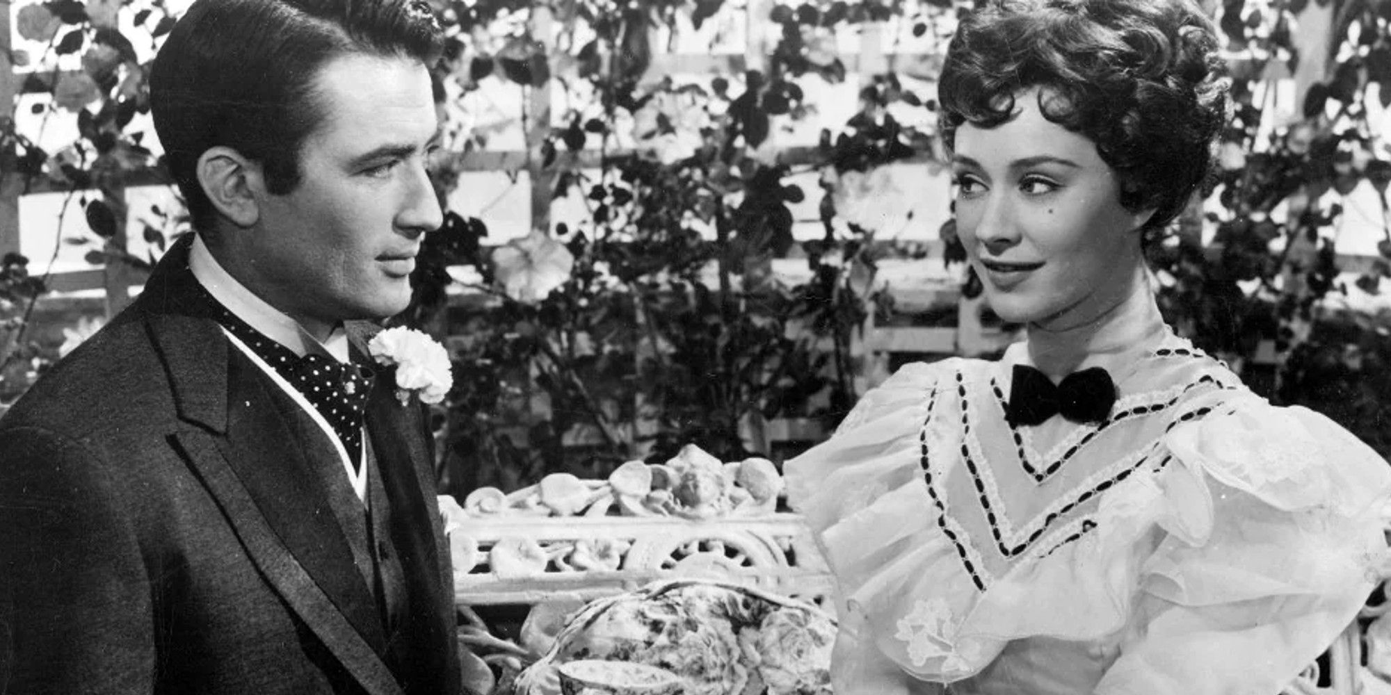Gregory Peck and Jane Griffiths in 'Man with a Million'