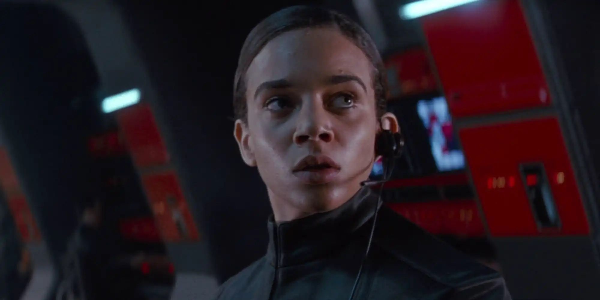 Hannah John-Kamen in Star Wars: The Force Awakens