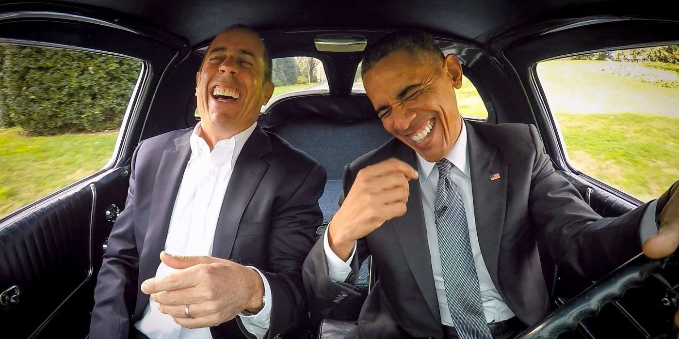 Jerry Seinfeld e Barack Obama in Comici in macchina che prendono il caffè (1)