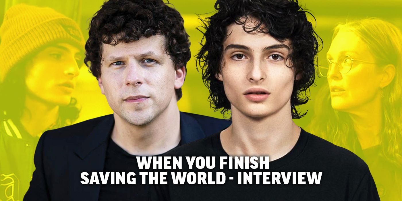 Finn Wolfhard & Jesse Eisenberg on When You Finish Saving the World & Music