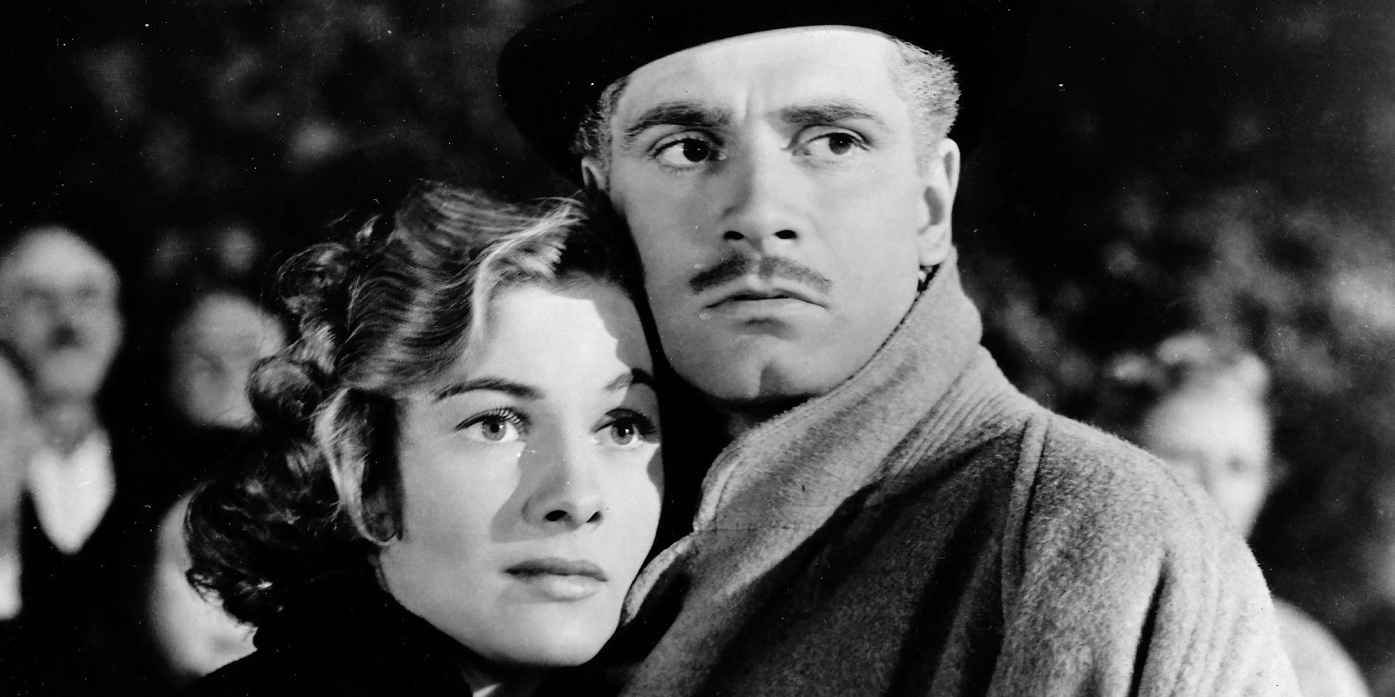 Joan Fontaine e Laurence Olivier em 'Rebecca'