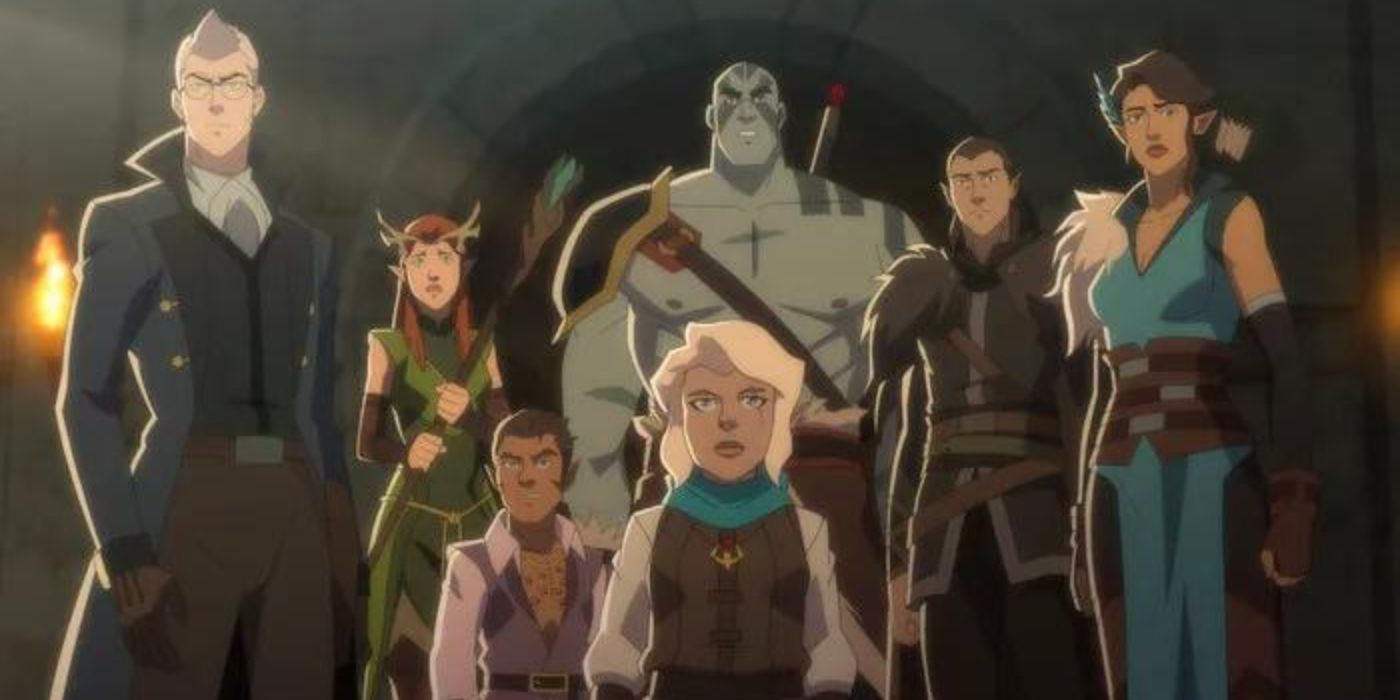 Vox Machina standing together in 'The Legend of Vox Machina' Season 2