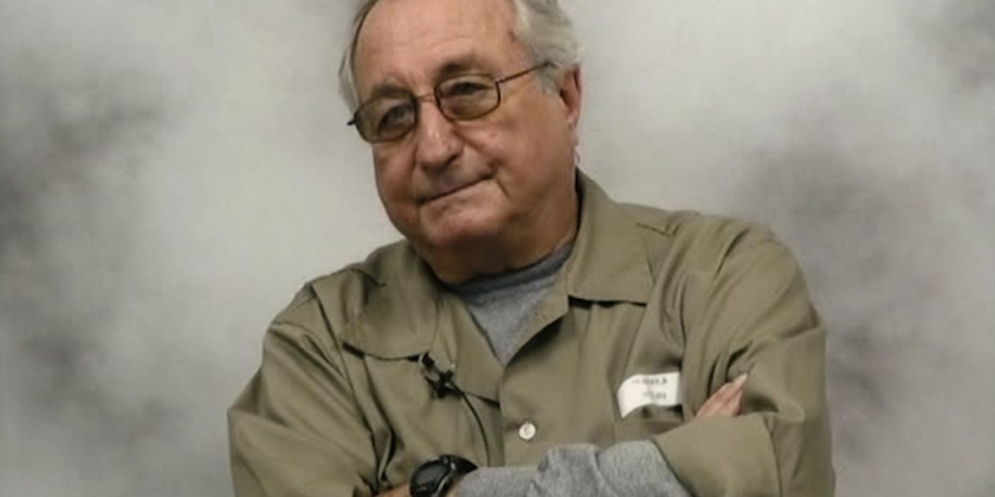 Bernie Madoff in prison uniform