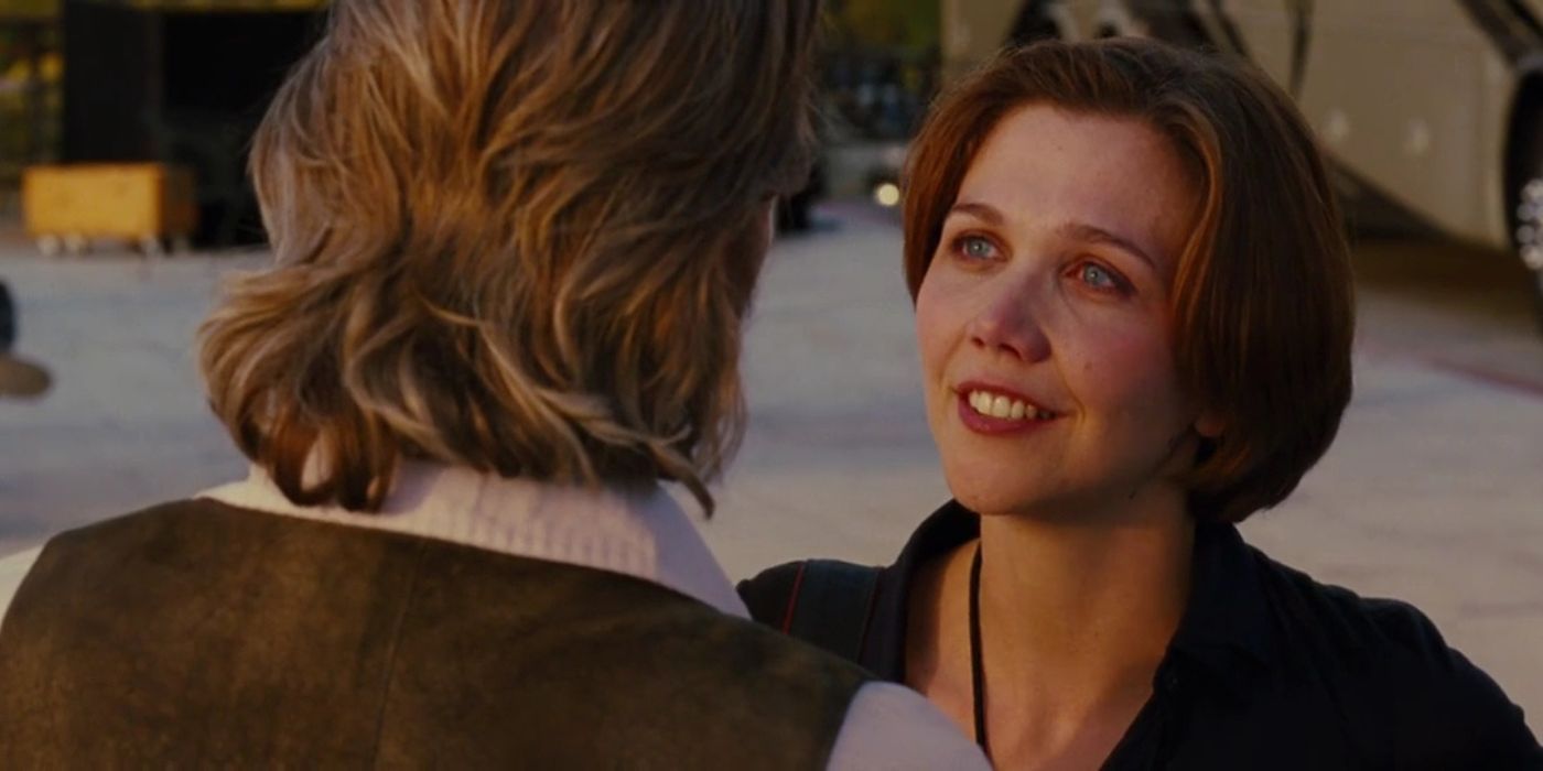 A young woman facing a man in Crazy Heart