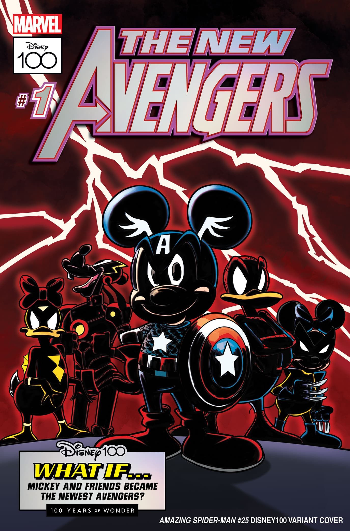 レア）アメイジングスパイダーマン #23 アメコミ ディズニー100周年カバー 2025年最新】disney100 スパイダーマンの人気アイテム - メルカリ
