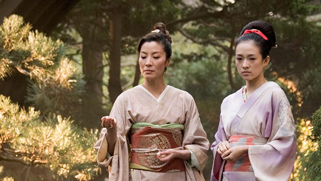 Michelle Yeoh and Ziyi Zhang in a scene from Memoirs of a Geisha.