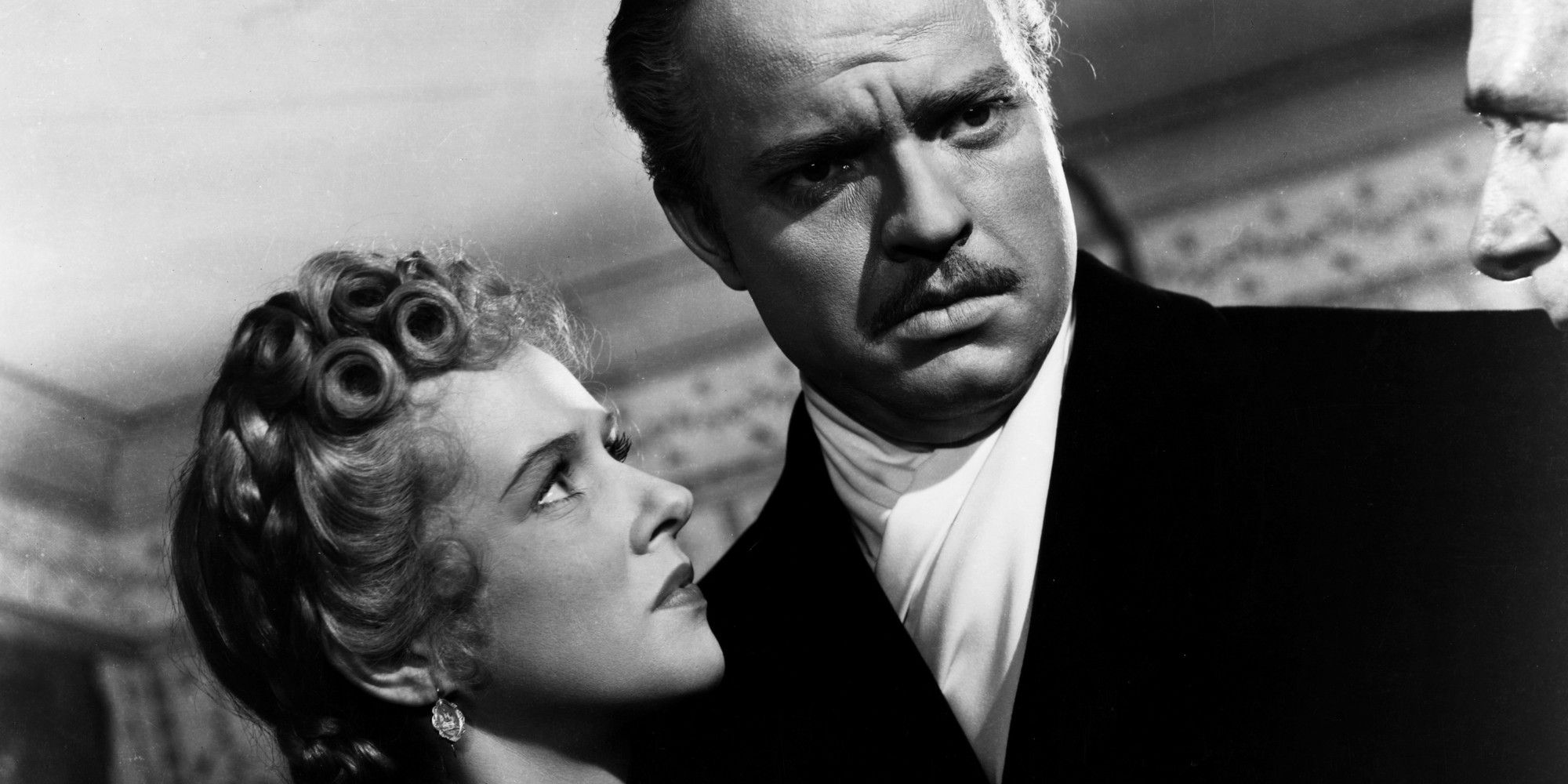 Orson Welles et Dorothy Comingore dans 'Citizen Kane'.