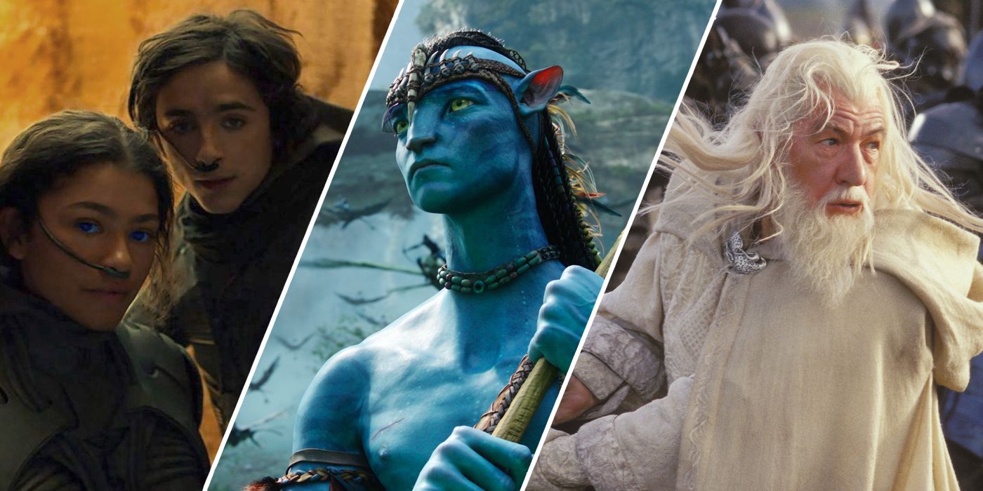 Oscar-Winning Production Designs, which includes Dune, Avatar and Lord of the Rings