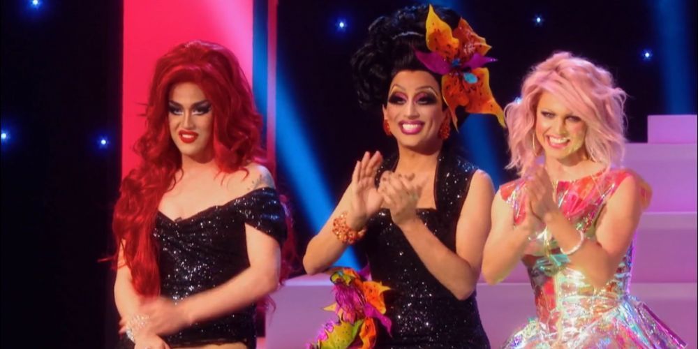 Les 3 meilleurs candidats de la saison 6 de RuPaul's Drag Race - Adore Delano, Bianca Del Rio et Courtney Act