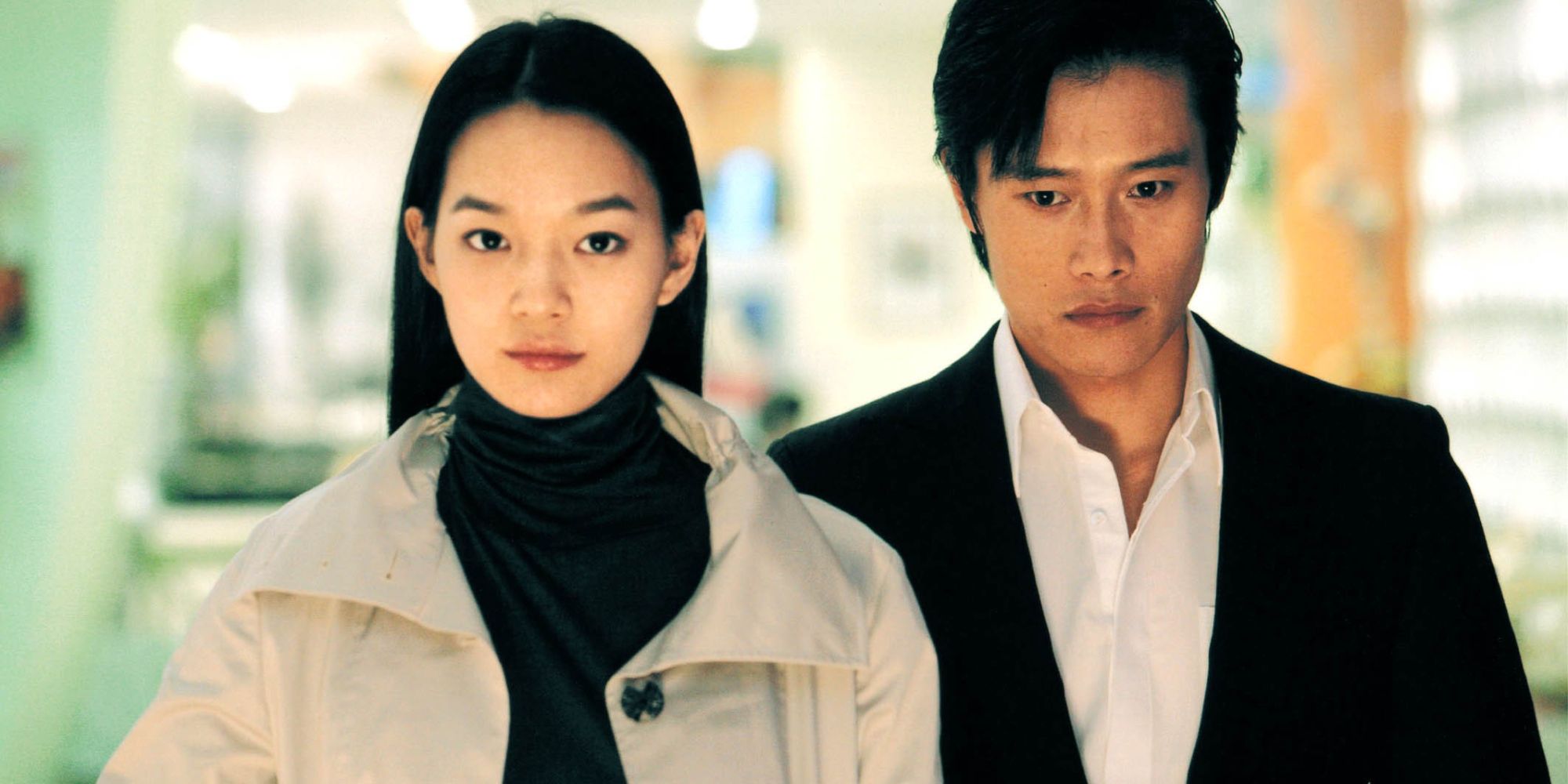 Shin Min-a and Lee Byung-hun in 'A Bittersweet Life'