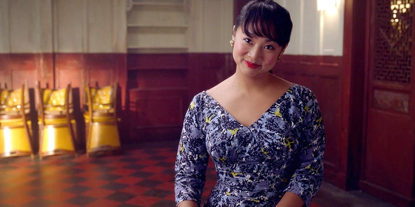 Mei (Stephanie Hsu) em Maravilhosa Sra. Maisel (Reprodução / Prime Video)