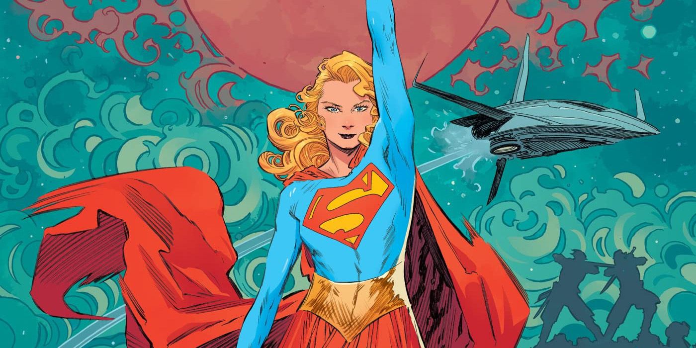 Supergirl on the cover of Woman of Tomorrow comic