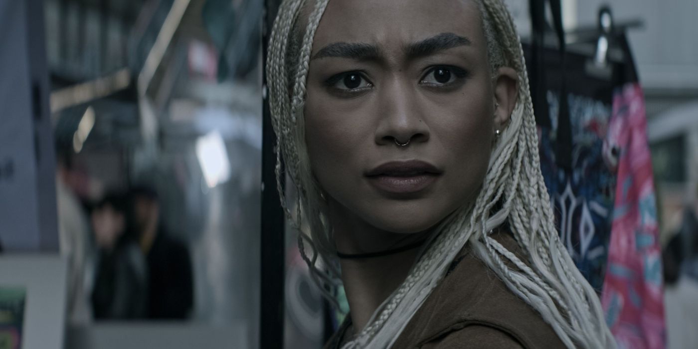 Tati Gabrielle dans le rôle de Marienne dans 'You' Saison 4