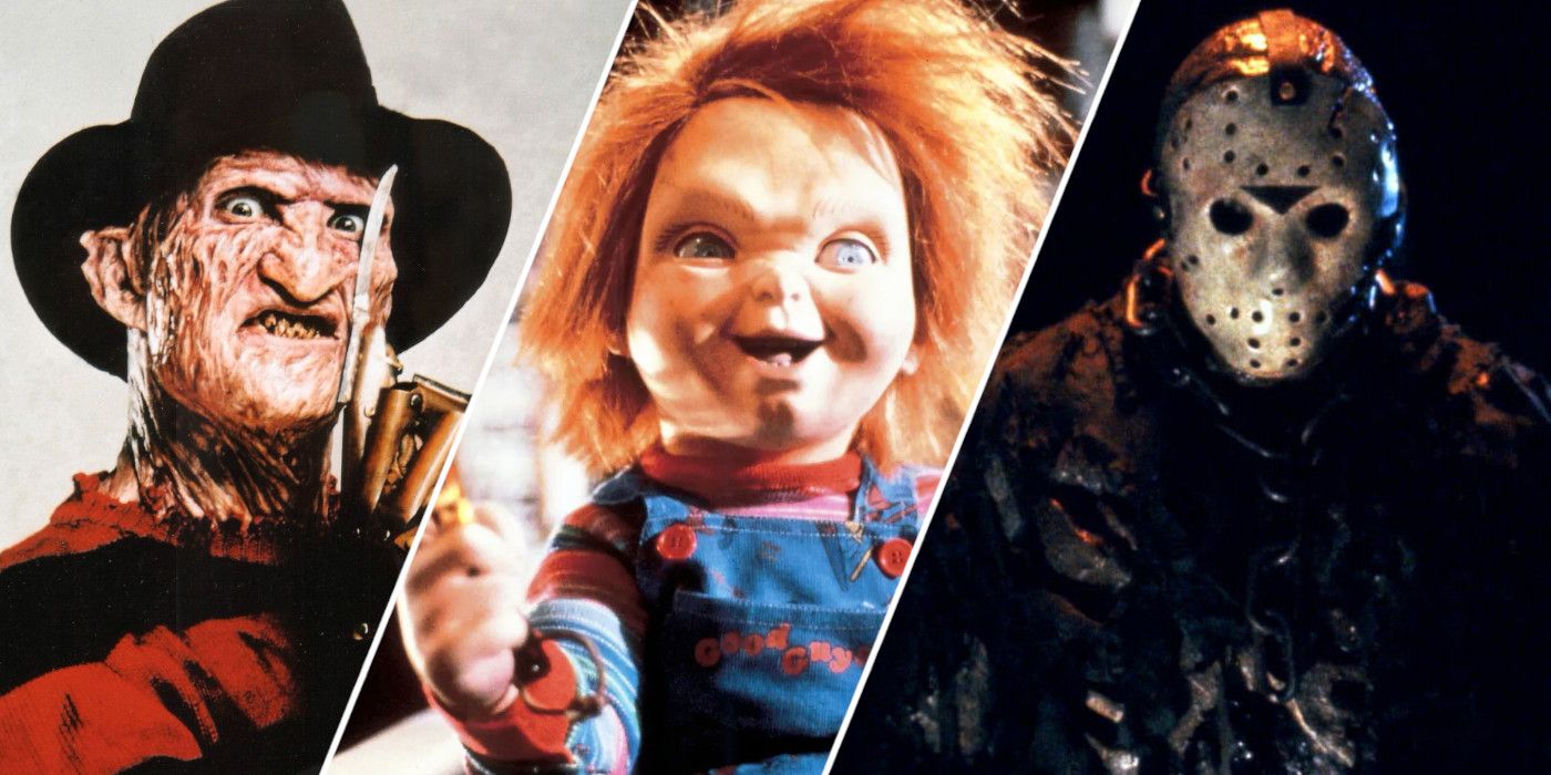 Freddy Krueger, Chucky, and Jason Voorhees