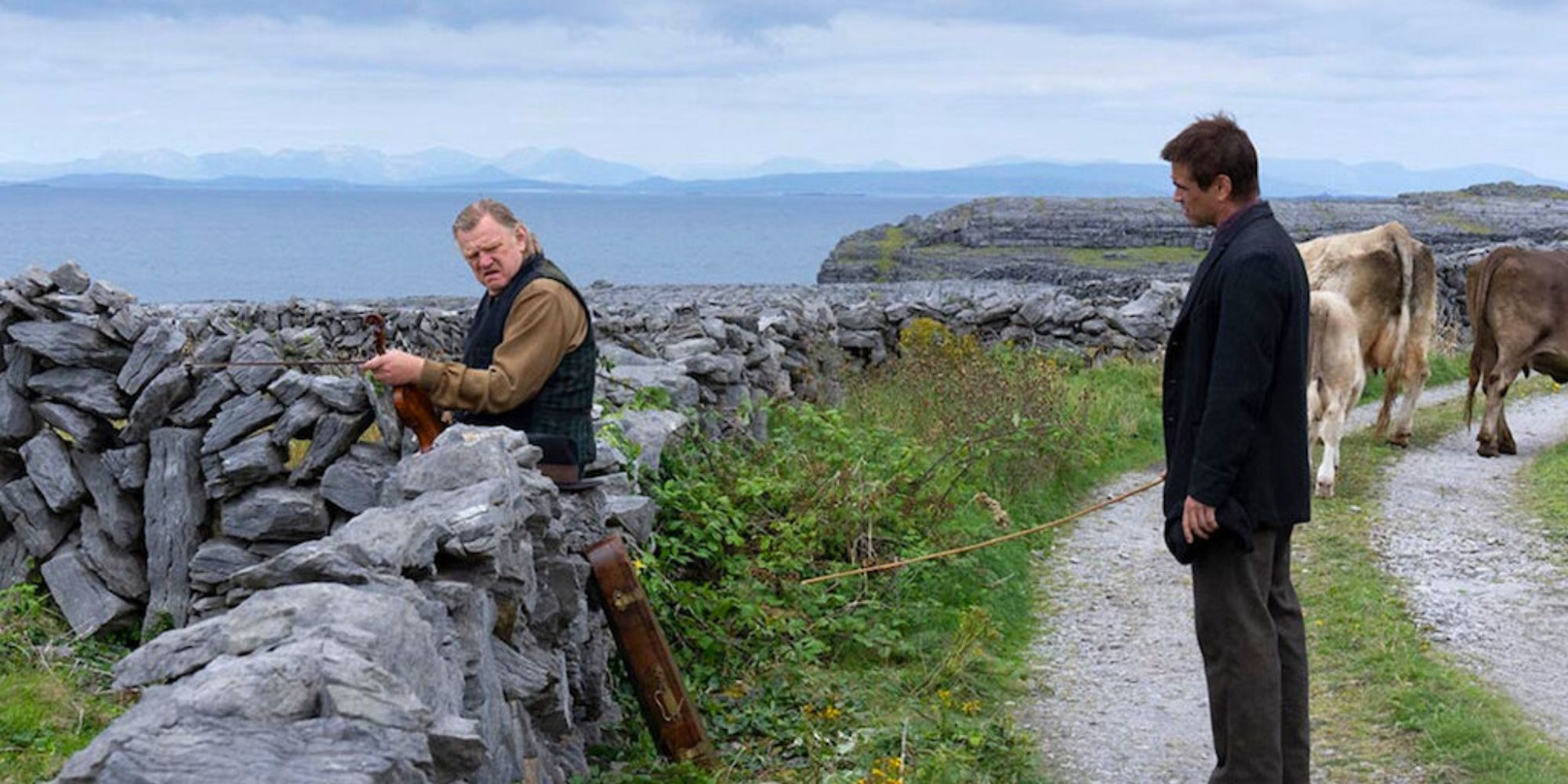 Brendan Gleeson and Colin Farrell in The Banshees of Inisherin