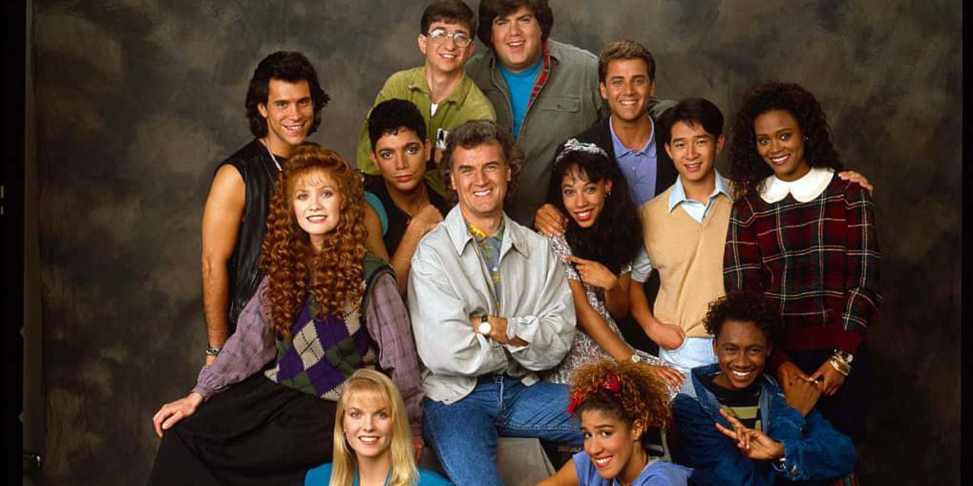 The cast of 'Head of the Class' in 1990-1991