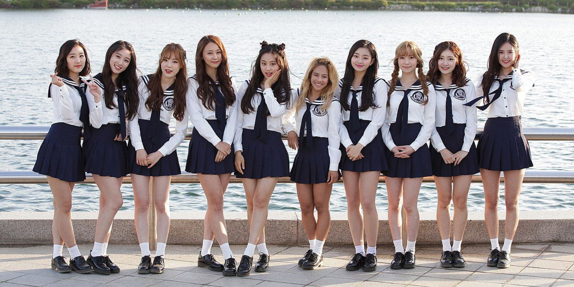 The cast of the K-drama 'The Idolmaster KR'
