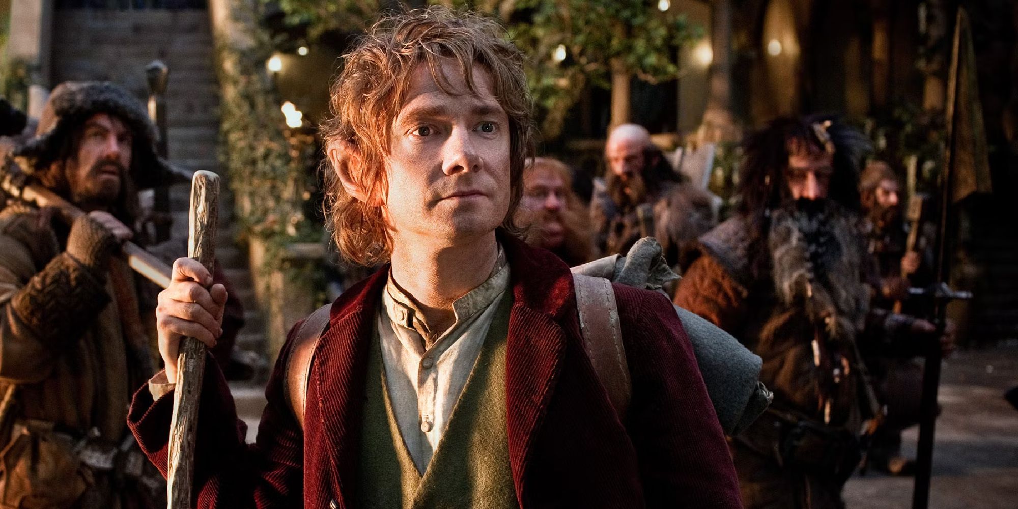 Martin Freeman dans le rôle de Bilbo Baggins dans Le Hobbit - 2012