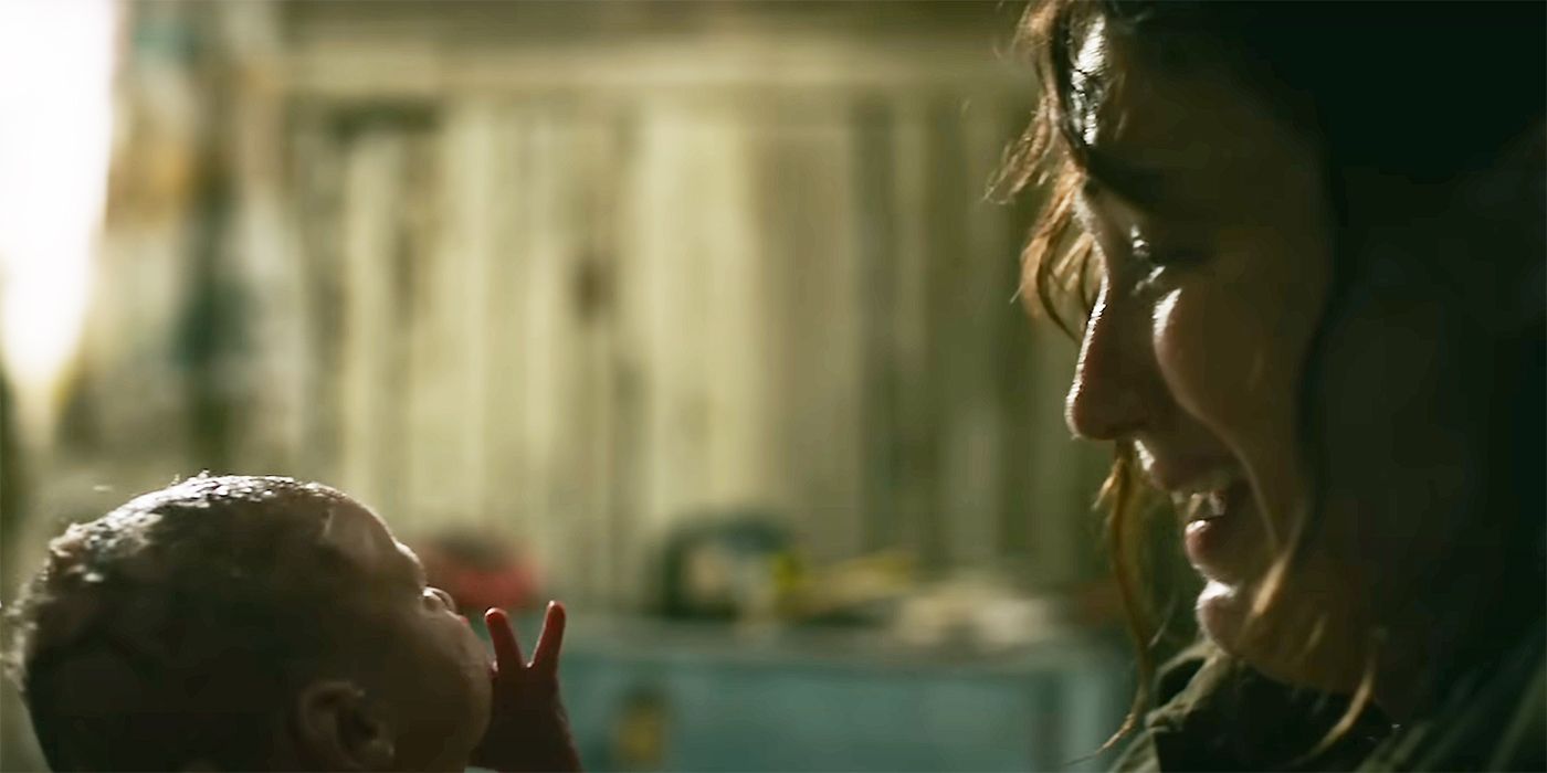 Ashley Johnson dans le rôle d'Anna dans The Last of Us