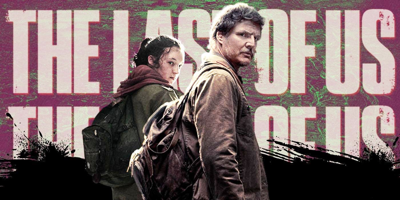 Pedro Pascal and Bella Ramsey as Joel and Ellie in The Last of Us