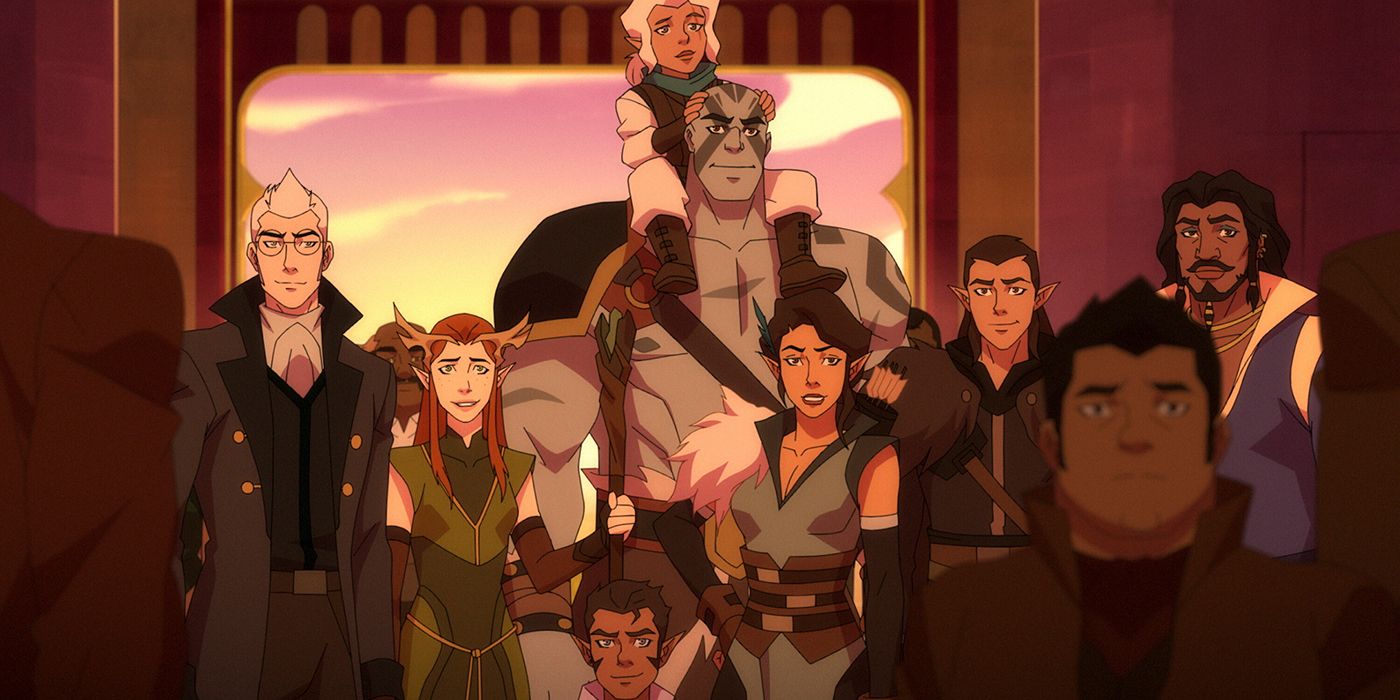 The Legend of Vox Machina group in Season 2