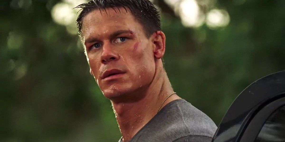 John Cena as Sergeant John Triton in The Marine (2006)