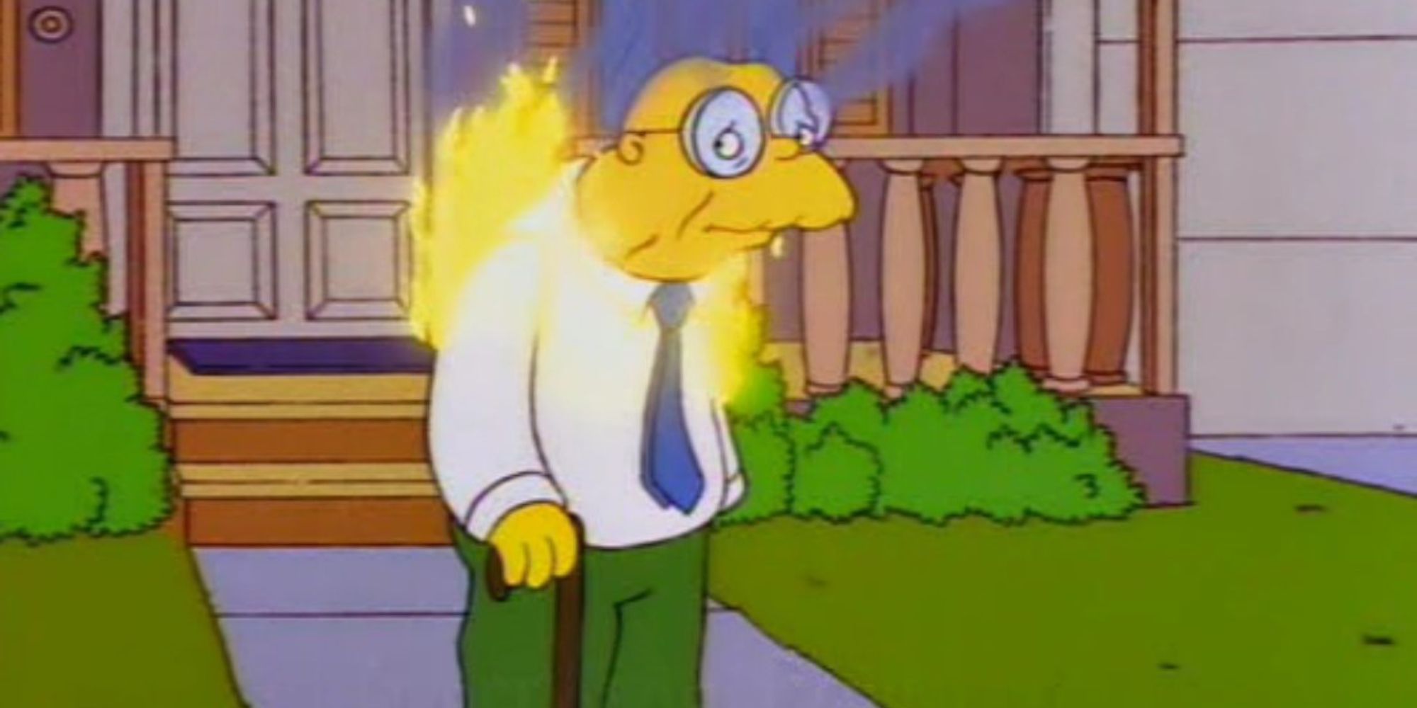Hans Moleman dalam The Simpsons - 1989