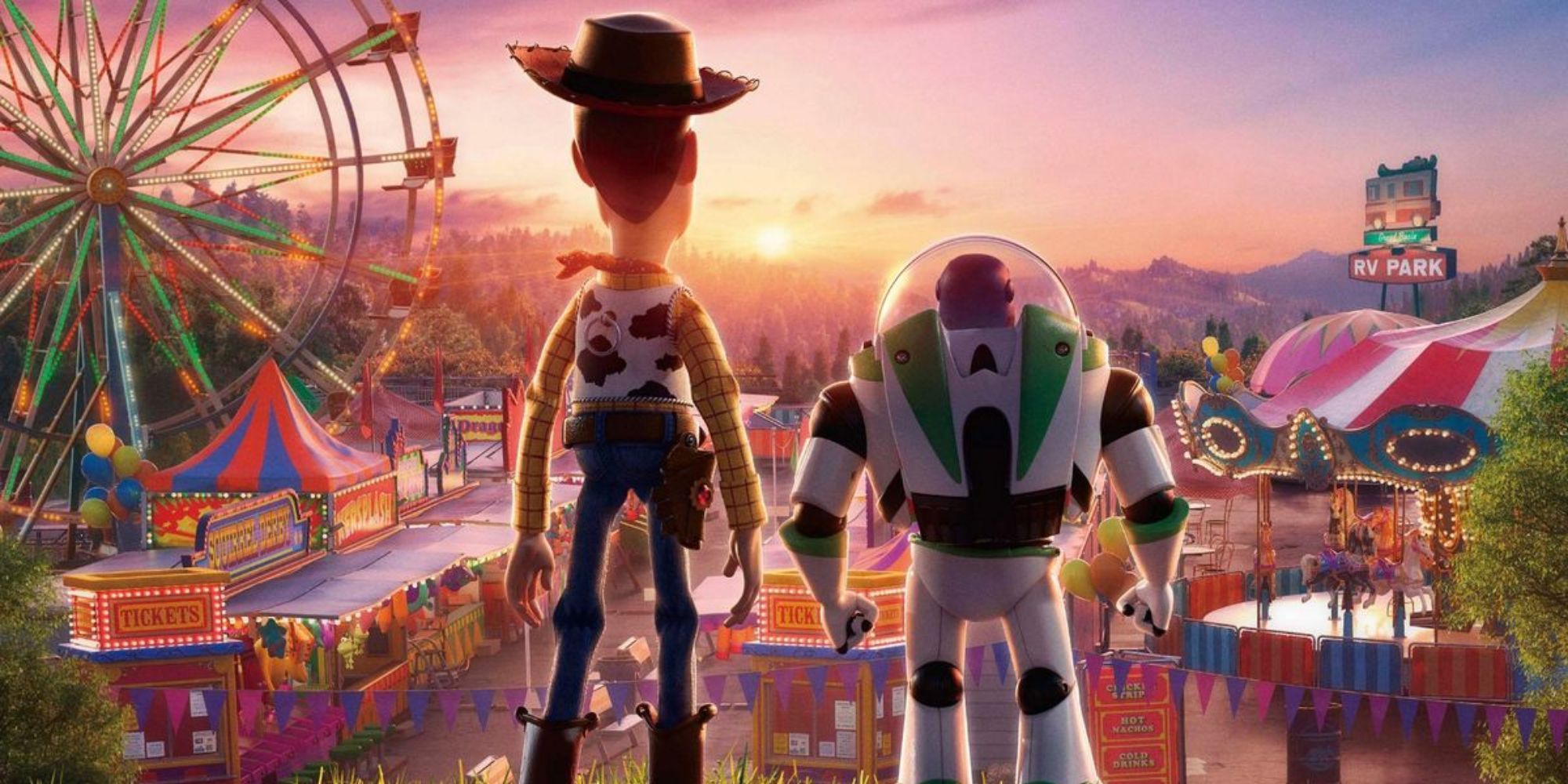 Woody and Buzz looking to a carnival in 'Toy Story 4' (2019) (1)