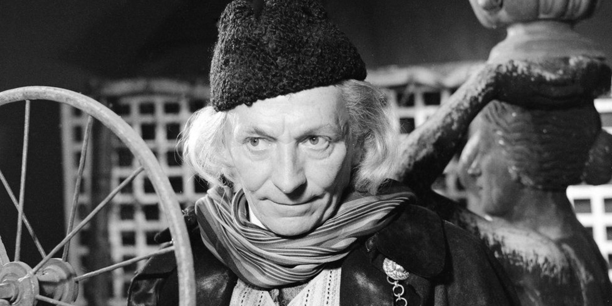 William Hartnell dans le rôle du 1er Docteur Who