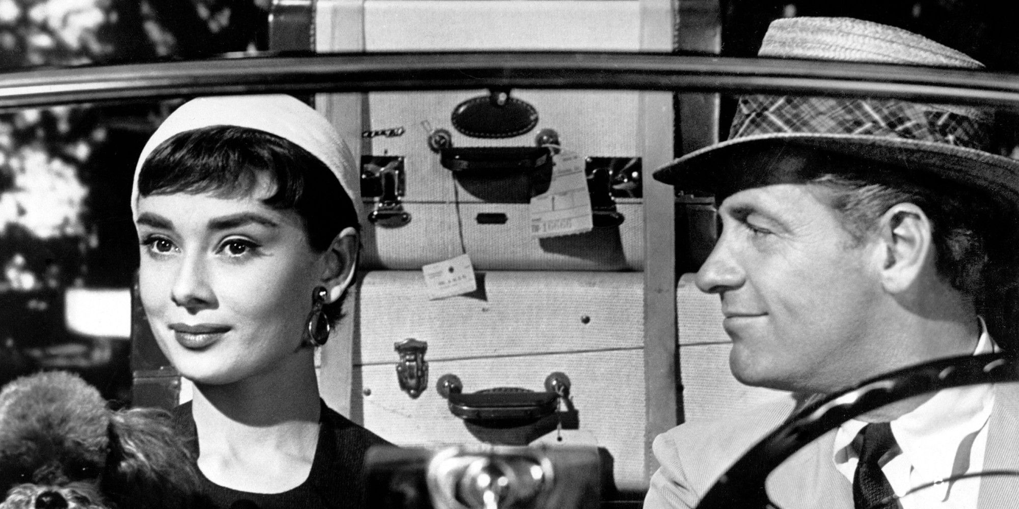 William Holden and Audrey Hepburn in 'Sabrina'