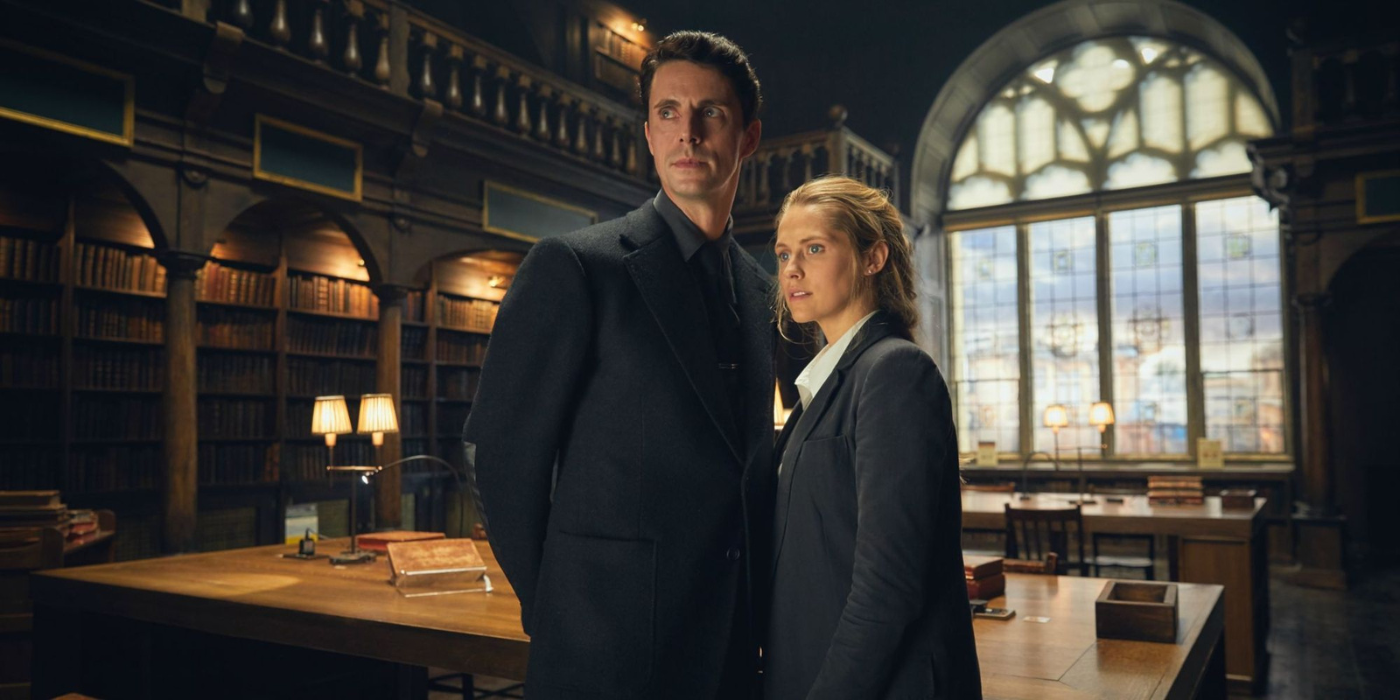 Matthew Goode and Teresa Palmer in “A Discovery of Witches”