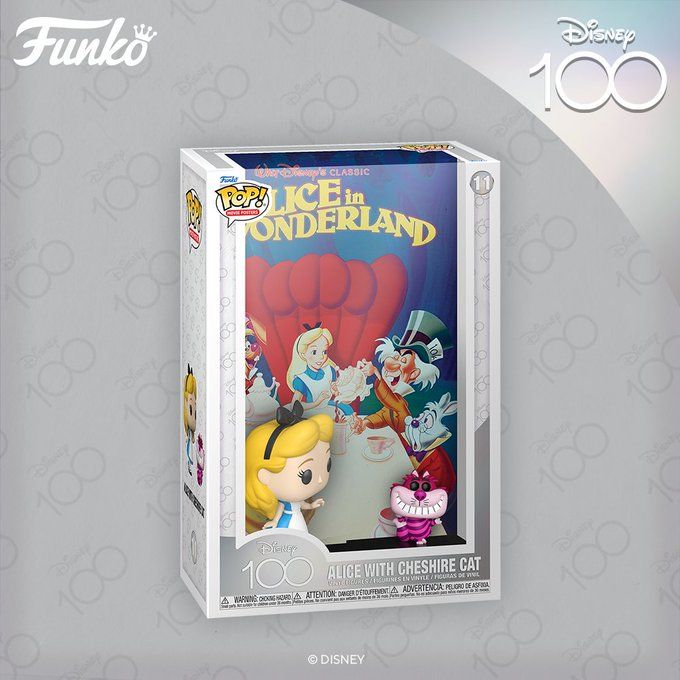 Funko Reveals Disney 100 'Alice in Wonderland' Pop! Figure