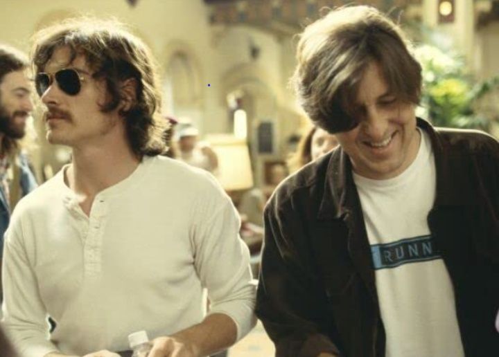 Billy Crudup as Russell Hammond and director Cameron Crowe in Almost Famous