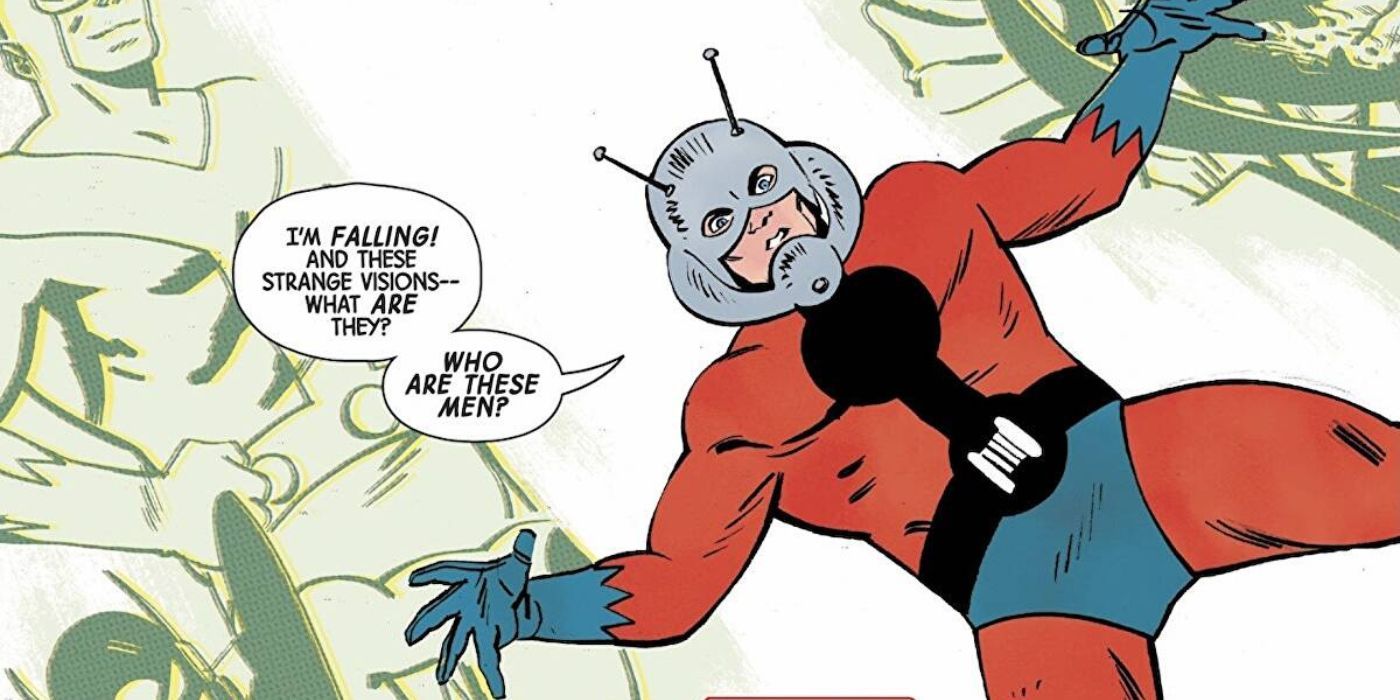 Ant-Man falling in Al Ewing and Tom Reilly's 'Ant-Man' comic series