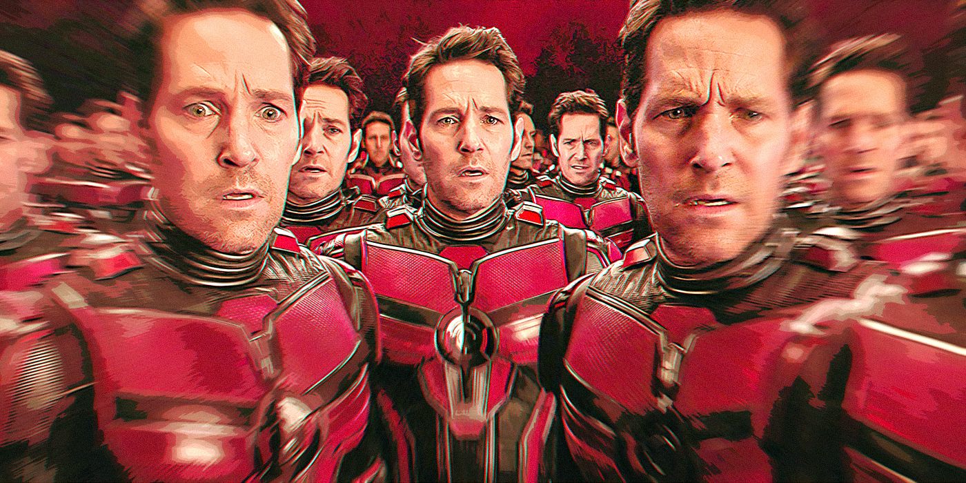Paul Rudd as Scott Lang in Antman and the Wasp:Quantumania (2023)