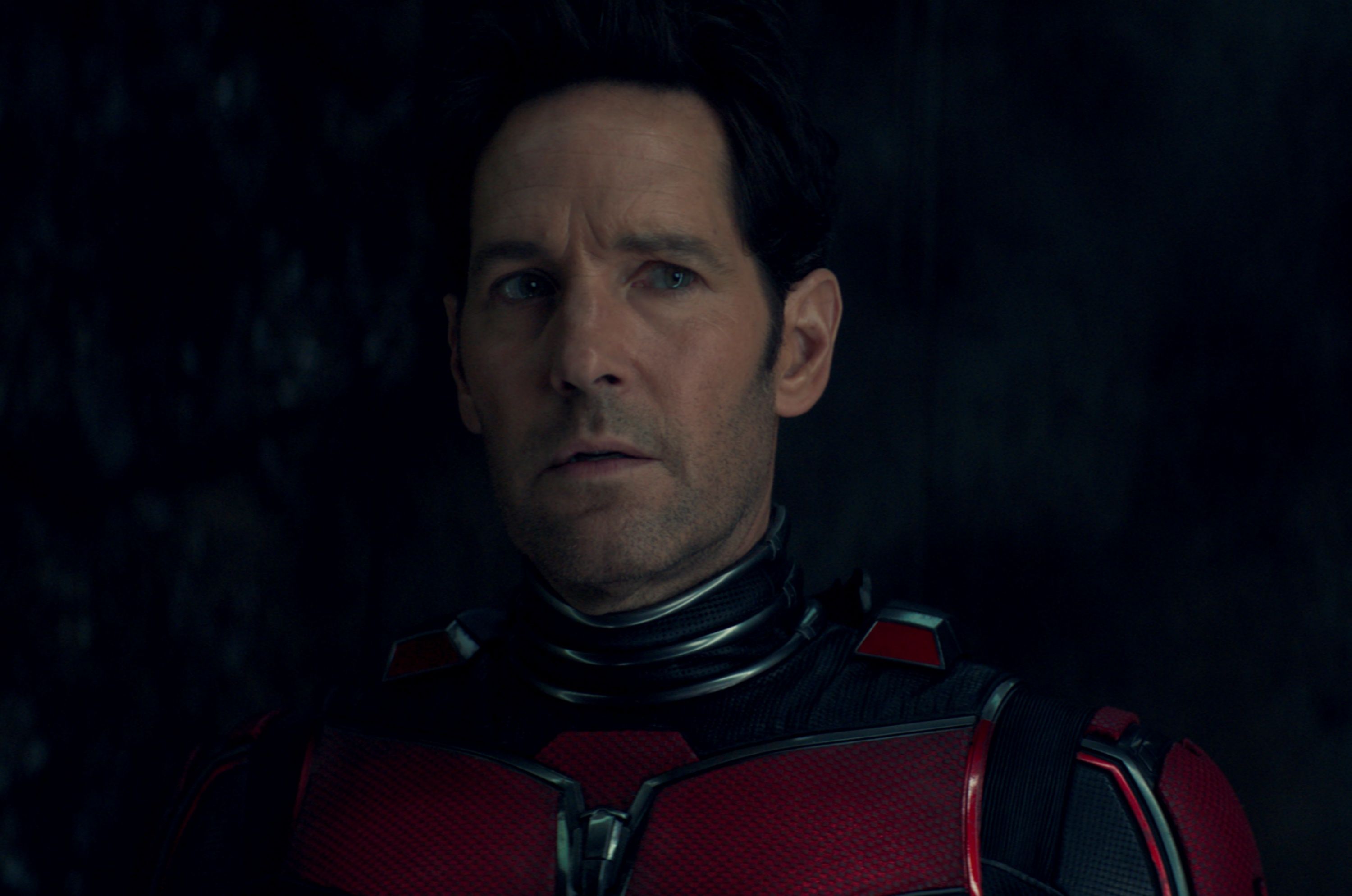 Paul Rudd as Scott Lang in Ant-Man and The Wasp: Quantumania