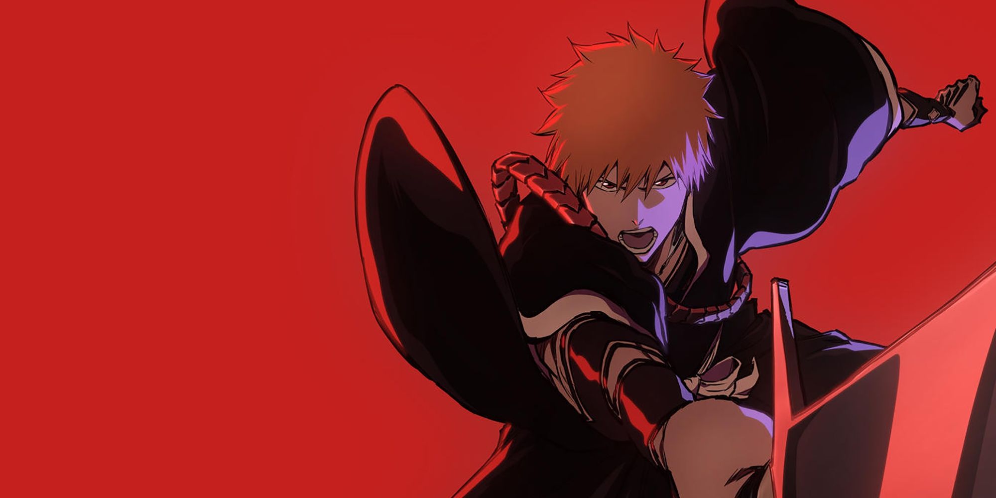 Ichigo wielding a sword in Bleach: Thousand-Year Blood War