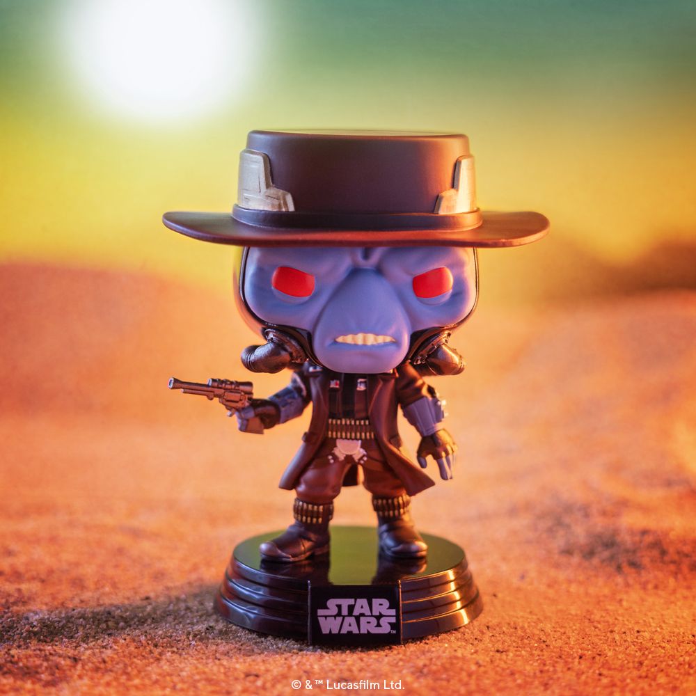 Cad Bane Funko from the Boba Fett book