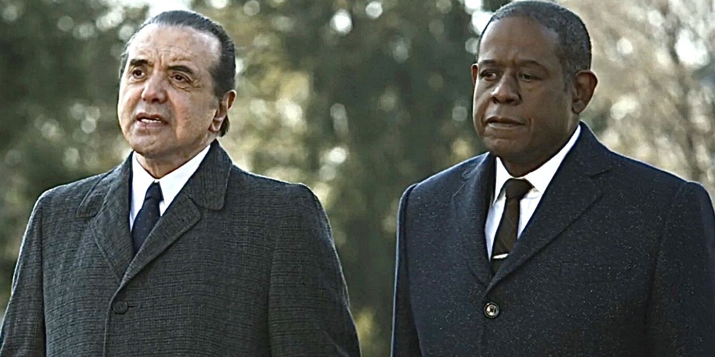 Chazz Palminteri à côté de Forest Whitaker dans Le Parrain de Harlem