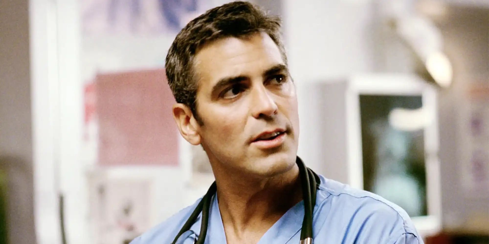George Clooney as Doug Ross in ER.