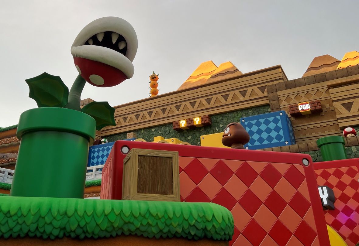 Super Nintendo World at Universal Studios Brings Mushroom Kingdom to Life