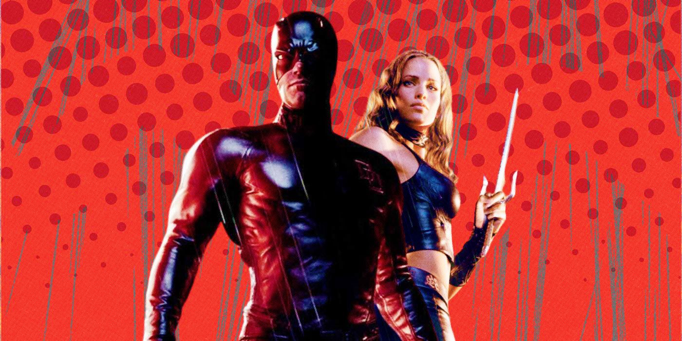 Jennifer Garner and Ben Affleck in Daredevil