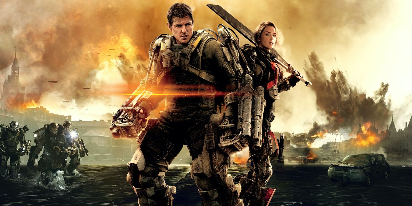 Tom Cruise and Emily Blunt in Edge of Tomorrow Poster