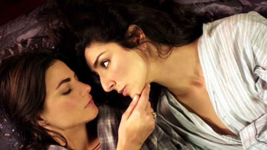 Necar Zadegan and Traci Dinwiddie in elena undone