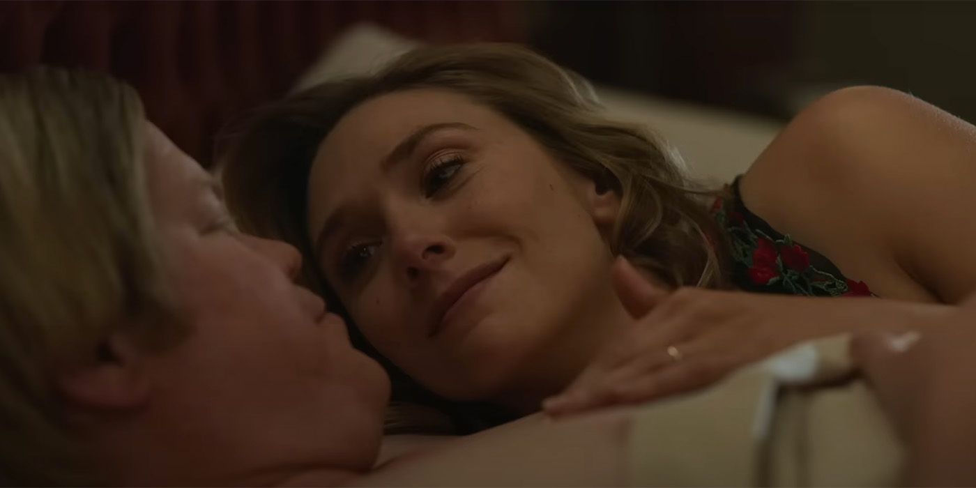 Elizabeth Olsen and Jesse Plemons in Love & Death