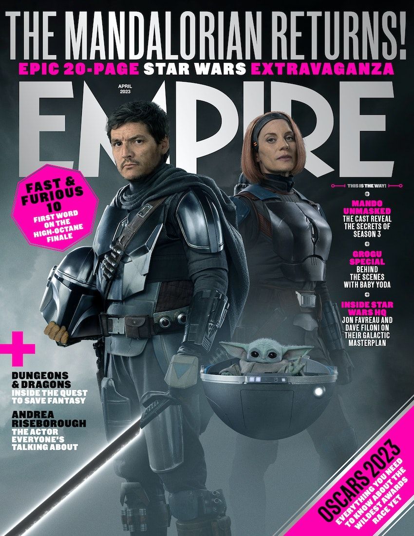 ‘The Mandalorian’ Empire Magazine Cover Teases a Din/Bo-Katan Showdown