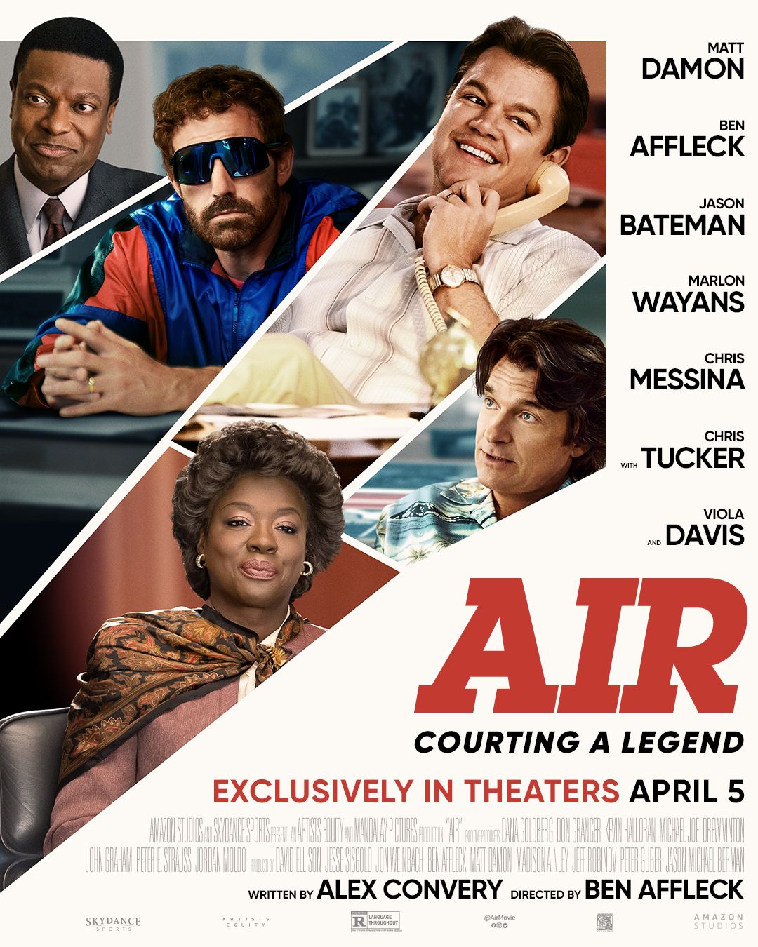 'Air' Poster Shows Off the Film's StarStudded Cast United States