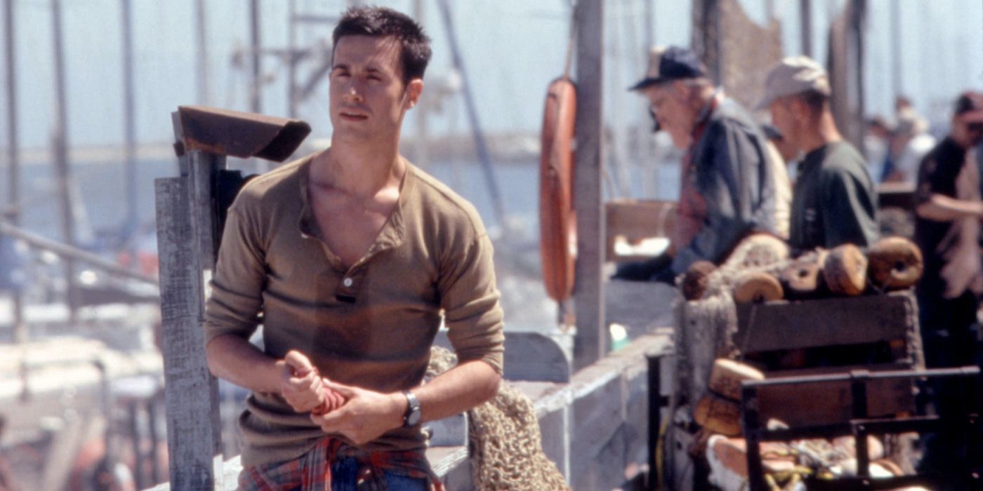 Freddie Prinze Jr at a harbour in Still Know What You Did Last Summer